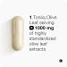 Toniiq 46 620 mg Olive Leaf Extract Complex with 85% Oleanolic Acid 50% Oleuropein & 20% Hydroxytyrosol - 50:1 Extract Ratio 1000mg Extract Per Serving Third-Party Tested 120 Capsules - Buy Online on GoSupps.com