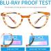 Yuluki 5 Pack Blue Light Blocking Reading Glasses for Women - Stylish Computer Readers with Anti Glare/Eyestrain - 4.0 Mix - Buy Online on GoSupps.com