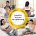 COSI Home Heating Pillows | Automatic Switch-Off | Ultra Soft Flannel | 3 Heat Levels & Remote Control | Ideal for Back Shoulder & Neck Relief | 60x62cm (Gray) - Buy Online on GoSupps.com