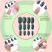 672 Pieces 28 Sets Ballerina Coffin False Nails Square Medium Press on Nails Full Cover Fake Nails Solid Color Glossy Plastic Nails Artificial Finger Manicure Nail Decorations for Girls Women DIY - Buy Online on GoSupps.com