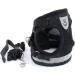 Ranphy Cat Dishes & Leash Set - Break-Proof Reflective Chest Harness for Small & Adult Cats - Soft Fabric Black Size L (Chest 44 cm) - Buy Online on GoSupps.com