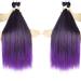 LDMY Pre-Stretched Braiding Hair Extensions - 8PCs 26inch Ombre Purple Synthetic Kanekalon Braids for Stylish Looks - Buy Online on GoSupps.com