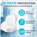  20 PACK 5-Ply Disposable Face Mask - Premium Material and Comfortable Fit for Safe and Effective Wear - Buy Online on GoSupps.com