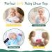 2 Pack TV Remote & Mobile Phone Teething Toys for Babies 6-24 Months - BPA Free Silicone Chew Toy Set for Boys & Girls - Soothe Gums & Provide Relief - Black+Purple - Buy Online on GoSupps.com