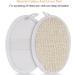 URAQT Lotion Applicator for Back - 7 Piece Set with Body Brush & Scrubber - Long Wooden Handle with 4 Pads - Bath Brush and Hook Included - Buy Online on GoSupps.com