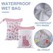 Maeau 2 Pack Wetbags for Diapers | Reusable Waterproof Baby Wetbag Organizer | Washable Gym Bag - 30 Patterns 30x40cm - Buy Online on GoSupps.com