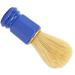Razor brush with bristle bare cleaning brush gripped the perfect razor for friends when traveling (blue)