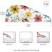 Lovely Bees Flowers Hair Towel 2 Pack - Super Absorbent Quick Dry Turbans for Women & Girls - Buy Online on GoSupps.com
