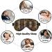 Yellow Snake Print Unisex Sleeping Eye Mask | Soft Adjustable Face Mask for Perfect Sleep - Buy Online on GoSupps.com
