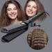 Hair Crimper Ceramic Crimping Iron Hair Waver with 4 Temperature Levels Volumizing Crimper Hair Iron Styling Tools for Fluffy Hairstyle Home Salon Use - Buy Online on GoSupps.com