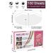 EBANKU Microblading Shower Visor - 100 PCS Upgrade Eyebrow Shields for Adults - Ideal for Hair Salons and Aftercare - Buy Online on GoSupps.com
