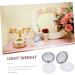 FOMIYES 4 Pcs Powder Box Portable Makeup Organizer Foundation Powder Case Makeup Powder Case Travel Blush As Shownx2pcs 8x1.5cmx2pcs - Buy Online on GoSupps.com