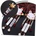 VICASKY 1 Pair Fox Tassel Clip Women Tassel Hair Clip Girl Hair Clips Tassel Drop Barrette Tassel Barrette Chinese Tassel Hair Clip Chinese Hair Accessories Chinese Tassel Hairpin - Buy Online on GoSupps.com