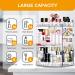 360 Degree Rotating Makeup Organizer | 7 Adjustable Layers | Large Capacity Cosmetic Storage - Buy Online on GoSupps.com