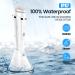 4 in 1 Facial Cleansing Brush - Electric Face Spin Brush with 4 Replacement Heads for Cleaning Exfoliating Massaging (White) - Buy Online on GoSupps.com