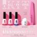 Clara Colors Gel X Nail Kit - 550Pcs Soft Gel Nail Tips with LED Lamp and Glue Gel - DIY Nail Extension Set - Buy Online on GoSupps.com