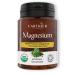 Organic Magnesium Whole Food Sourced & Certified by Soil Association Vegan Capsules