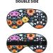 Beautiful Colourful Flowers Eye Mask - Soft Adjustable & Comfortable Sleep Mask for Men & Women - Buy Online on GoSupps.com
