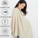 Zoneyan Musselin Still Towel - Soft & Breathable Cotton Breastfeeding Support for Moms & Babies (Khaki) - Perfect for On-the-Go - Buy Online on GoSupps.com