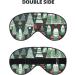 Christmas Trees Print Ultra-Soft Light-Blocking Eye Mask | Buy Internationally for Comfort & Restful Sleep - Buy Online on GoSupps.com