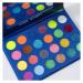 24-Color Luminous Eyeshadow Palette Stage Nightclub Children's Performance Makeup Beads Matte Fluorescent