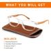 Shop EFE Wood Grain Reading Glasses Set (5 Pieces) - Stylish & Comfortable Spring Hinges for Men & Women (1.0 1.5 1.75 2.0 2.5 3.0) - Buy Online on GoSupps.com