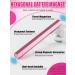 EBANKU 5 in 1 Cat Eye Nail Magnet Tool - Double-Ended Hexagon Magnetic Stick for Nail Art - Strong Multi-Function Design Tool in Pink - Buy Online on GoSupps.com