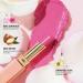 Oulac 2-in-1 Shimmering Lipstick & Lip Balm | Coral Juicy Lip Care | Hydrated Shiny Finish for Dry Lips | Vegan | Utopia S05 S5 - Buy Online on GoSupps.com