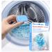 Damallren Washing Machine Cleaner, 24 Tablets Washer Machine Cleaner, Washing Machine Deep Cleaning Tablets for All Washers Machines Including HE Front Loader & Top Load Washer blue