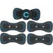 Portable Mini Cervical Massager | Adjustable 5-Plaster Leg Massage Device | 6 Modes for Neck Shoulder Back Waist & Legs - Buy Online on GoSupps.com