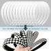 VOKOY 12 Pcs White Plastic Headbands - 1 Wide Plain Headbands for Girls and Women - Buy Online on GoSupps.com