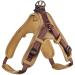 HUNTER harness Neoprene Vario Quick 45 - 55 cm brown/caramel brown/caramel nylon neoprene reflective 45 - 55 cm