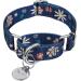 Then Martingal collars for dogs adjustable-heavy duty-soft-smooth light they go the dog for large/small dogs (large 2.5cm wide dark blue and elegant flower) large 2.5cm wide blue and elegant flower