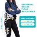 Buy Abduction Hip Brace - Post Op ROM Stabilizer for Joint Protection & Sciatica Pain Relief | Universal Fit for Men & Women - Buy Online on GoSupps.com