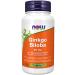 NOW Supplements Ginkgo Biloba Extract 60mg Vegetable Capsules 120 Count