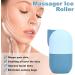 Ice Roller Ice Roller For Face and Eye Ice Facial Ice Roller for Face Eye and Neck Ice Face Mold for Face Shrink Pores Reduce Acne Enhance Your Natural Glow Remove Fine Lines Shrink Pores (Blue) - Buy Online on GoSupps.com