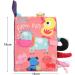 SOSPIRO Baby Cloth Book - Soft & Safe 3D Animal Tails Quiet Book for Toddlers | Early Learning Farm Theme | Ideal Gift for 0-3 Year Olds - Buy Online on GoSupps.com