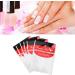 GRARRO 6 Pack Of 48 Nail Art French Manicure Tip Guides Stickers - Buy Online on GoSupps.com