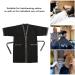 Sonew Haircut Gown with Pocket | Professional Barber Uniform & Short Sleeve Hair Grooming Clothes for Beauty Salon - International Shipping Available - Buy Online on GoSupps.com