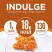 Pure Protein Puffs Nacho Cheese Snack 18g High Protein 1.05oz - 12 Count - Buy Online on GoSupps.com