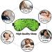Buy Green Leaf1 Soft Sleep Eye Mask - Breathable Female Eye Patch for Travel & Relaxation - Buy Online on GoSupps.com