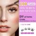 DIY Lash Extension Kit - Natural Look C Curl Cluster Lashes | 100PCS Dog Series 10-13mm Wispy False Eyelashes - Buy Online on GoSupps.com