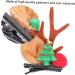 DOITOOL 6 Pairs Christmas Hair Clips Deer Hair Barrette Antlers Hair Clip Santa Hair Clip Mini Mushroom Deer Antlers Hairpins Christmas Hair Barrettes Child Polyester Accessories - Buy Online on GoSupps.com