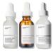 3PCs facial serum women skin care sets & kits - niacinamide 10% + zinc 1% hyaluronic acid 2% + b5 serum retinol serum facial care for facial acne reduce pores