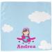 Personalized Airplane & Girl Pilot Washcloth - YouCustomizeIt | International Shipping Available - Buy Online on GoSupps.com