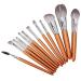 12-Piece Makeup Brushes Set for Face - Contouring Blending & Shadows | Elegant Design for Flawless Application - Buy Online on GoSupps.com