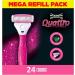 WILKINSON SWORD - Quattro For Women | Smooth Glide | Pack of 24 Razor Blade Refills