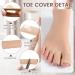 6Pcs Gel Cushion Toe Tubes & Silicone Toe Sleeves - Protect & Comfort Your Feet | International Shipping - Buy Online on GoSupps.com