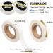YMHPRIDE 2 PCS Lace Front Wig Support Tape | Double Sided Adhesive Roll for Salon Hair Extensions | 1CM * 3Yard White Tape | Super Sticky - Buy Online on GoSupps.com