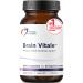 Designs for Health Brain Vitale with Cognizin Citicoline - 'Nootropic' Supplement to Help Support Cognition Mood + Memory with GPC Choline Ginkgo + Acetyl L Carnitine HCL (60 Capsules)